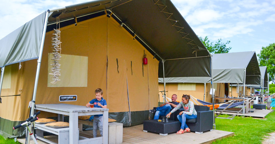 Safarizelte Eiland van Maurik, Gelderland Safarizelte Eiland van Maurik, Gelderland