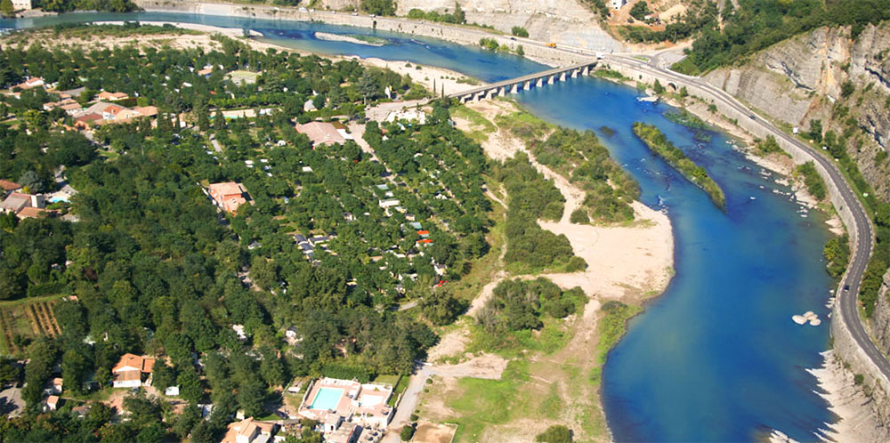 Aloha Plage, Camping im Herzen der Landschaft der Gorges de l