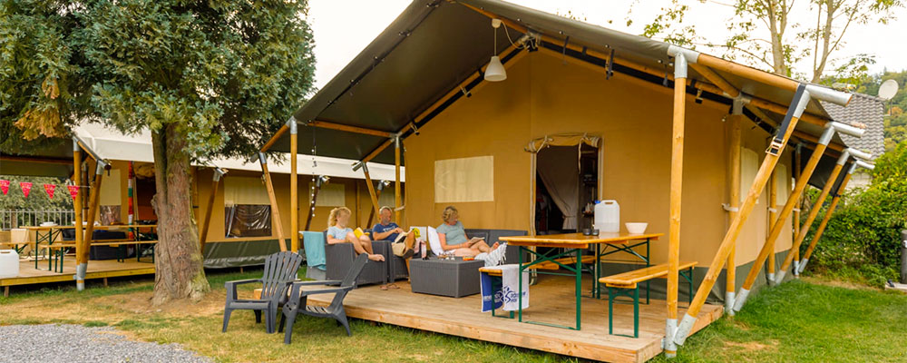 Camping Sy in den Belgischen Ardennen, ein kleines Glamping-Paradies