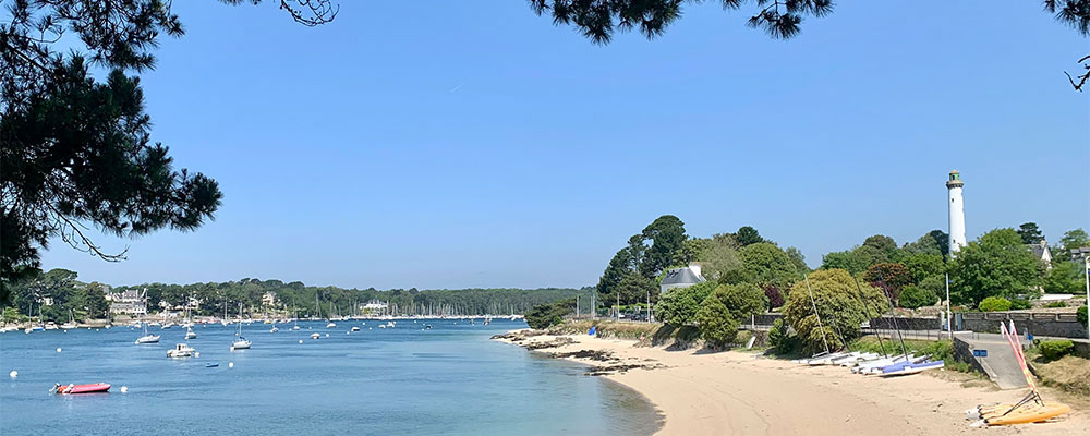 Benodet ist ein beliebter Badeort