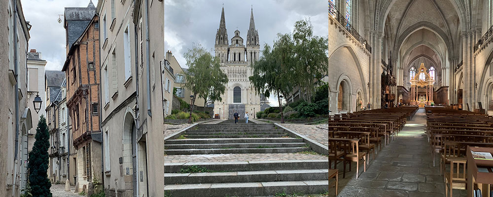 Angers, Kathedrale Saint-Maurice und Altstadt