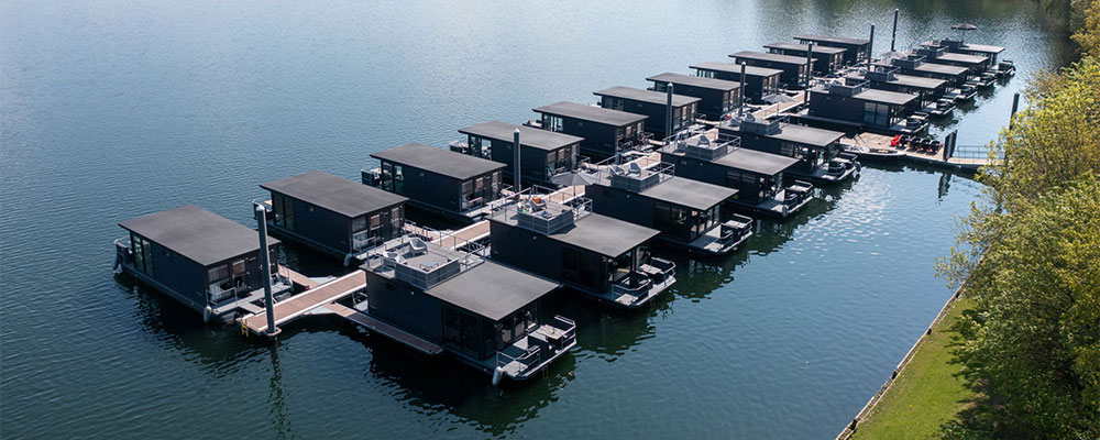 Der Hafen der Marina Mookerplas Der Hafen der Marina Mookerplas