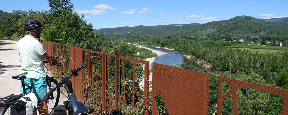 Radfahren auf der Dolce Via von Camping La Garenne aus