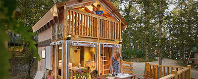 Die Airlodge – Glamping mit Blick in den Sternenhimmel