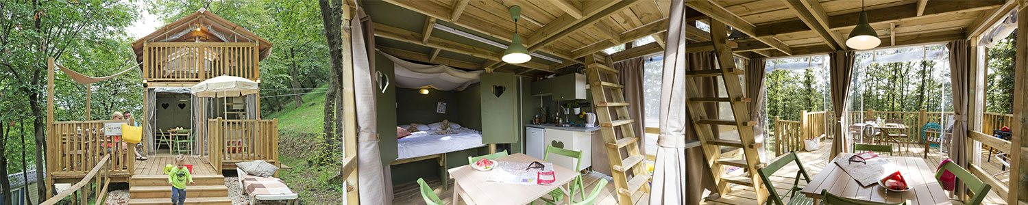 Airlodge auf 9 Campingplätze in Italien