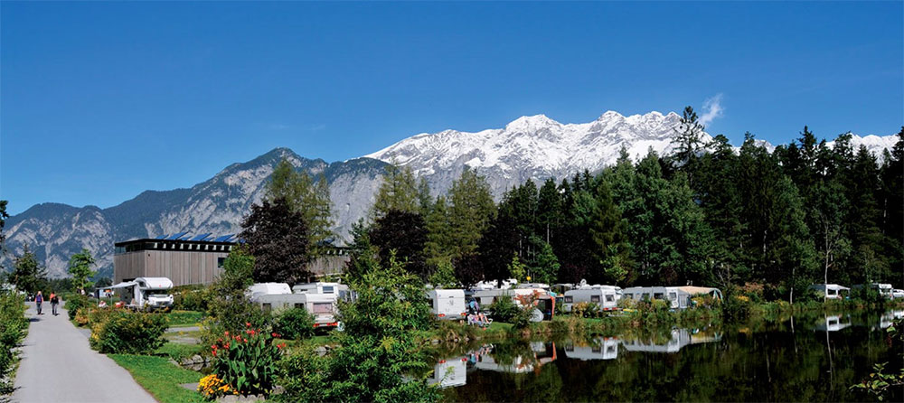 Camping Natterer See, Österreich Camping Natterer See, Österreich