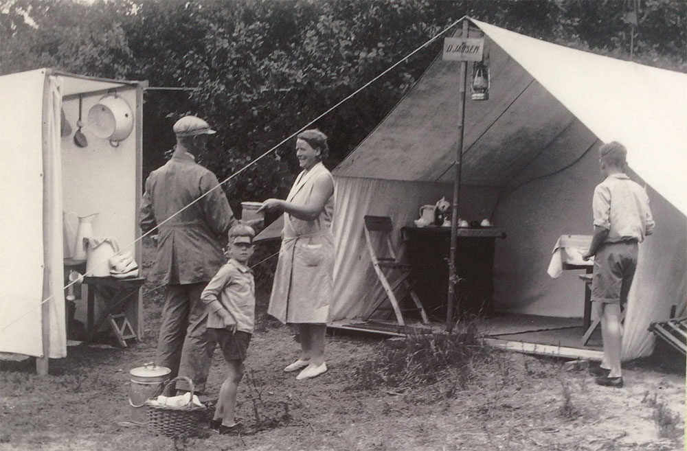 Ab circa 1910 wurde Camping zur Freizeitbeschäftigung Ab circa 1910 wurde Camping zur Freizeitbeschäftigung