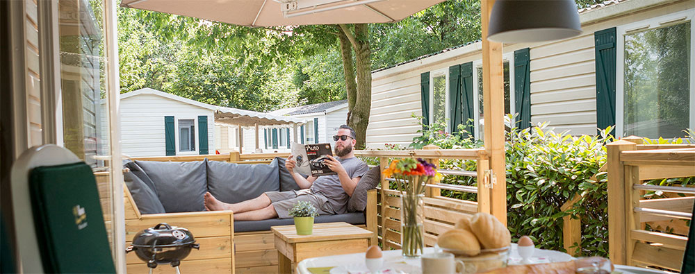 Auf der Veranda-Lounge entspannen