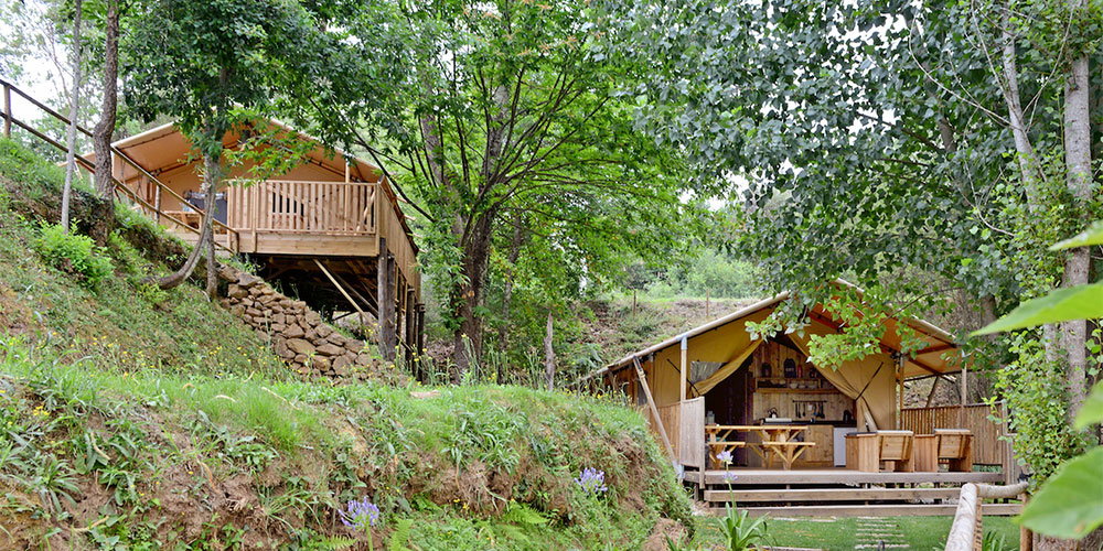 Camping de Luxe – Glamping an der Casa Fonteilheira Camping de Luxe – Glamping an der Casa Fonteilheira