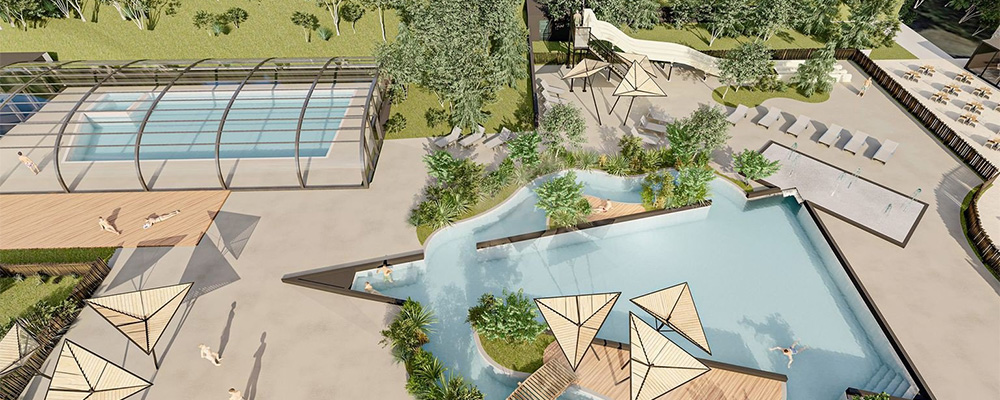 Impression vom neuen Badeparadies La Clusure Impression vom neuen Badeparadies La Clusure