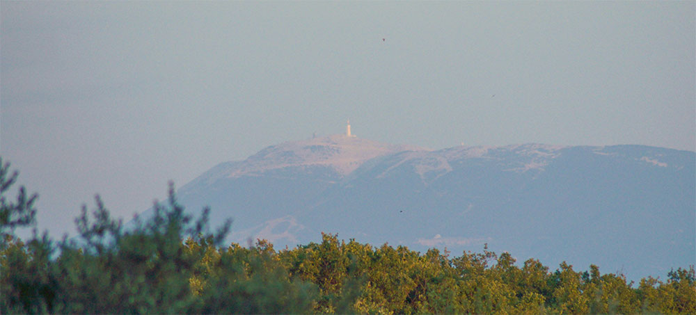 Aussicht auf den Mont Ventoux
