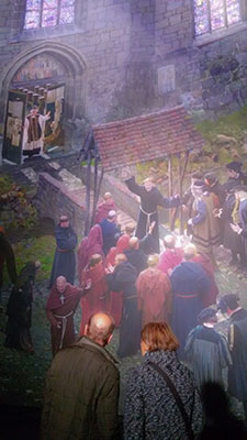 Panorama Gem&auml;lde LUTHER 1517 in Wittenberg