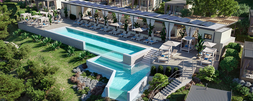 Baden Sie in Luxus am Swimmingpool des Punto Blue Premium Village Baden Sie in Luxus am Swimmingpool des Punto Blue Premium Village