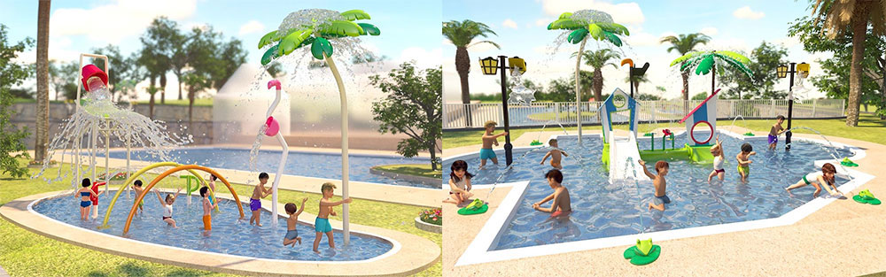 Wasserspielplatz und Spaßbad auf Camping King Wasserspielplatz und Spaßbad auf Camping King