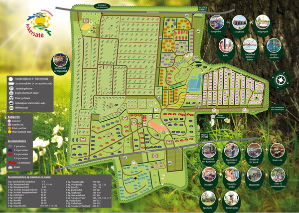 Lageplan von Ackersate