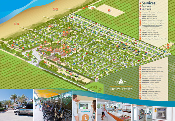 Lageplan von Aquarius