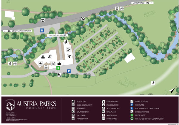 Lageplan von Austria Parks Leutasch