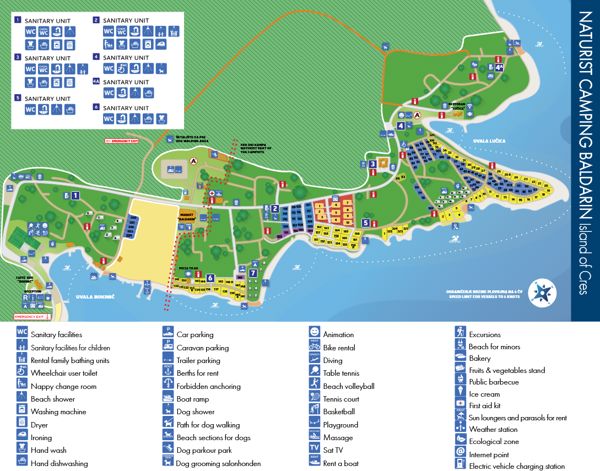 Lageplan von Baldarin FKK en Textiel