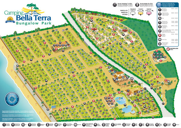 Lageplan von Bella Terra