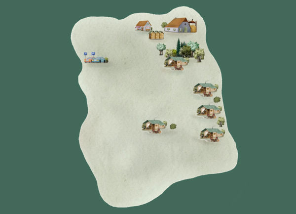 Lageplan von BoerenBed Mount Pleasant Farm
