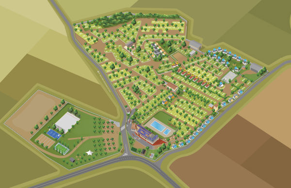Lageplan von Castell d'Aro