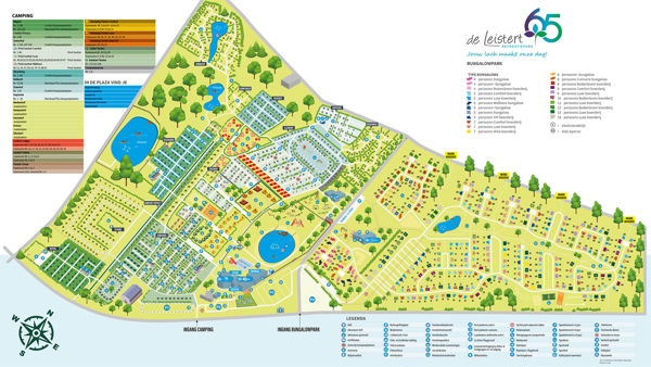 Lageplan von De Leistert