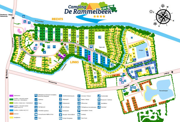 Lageplan von De Rammelbeek