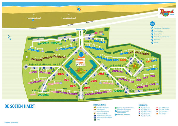 Lageplan von De Soeten Haert
