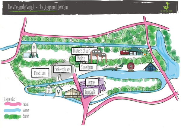 Lageplan von De Vreemde Vogel