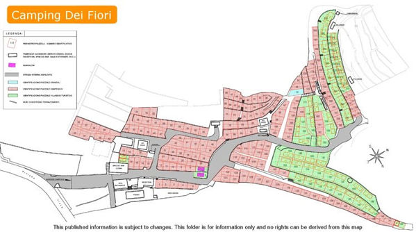 Lageplan von Dei Fiori (Liguria)
