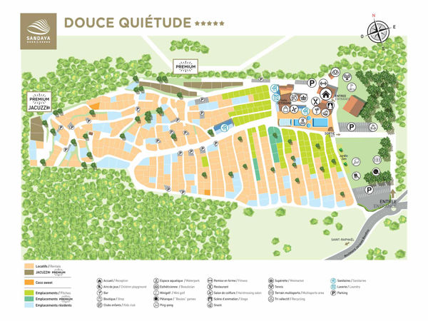 Lageplan von Douce Quietude