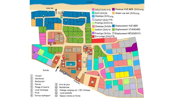 Lageplan von Eléovic