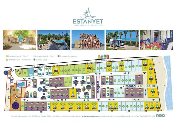 Lageplan von Estanyet