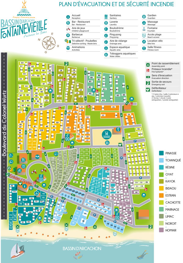 Lageplan von Fontaine Vieille