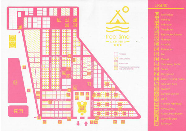 Lageplan von Free Time