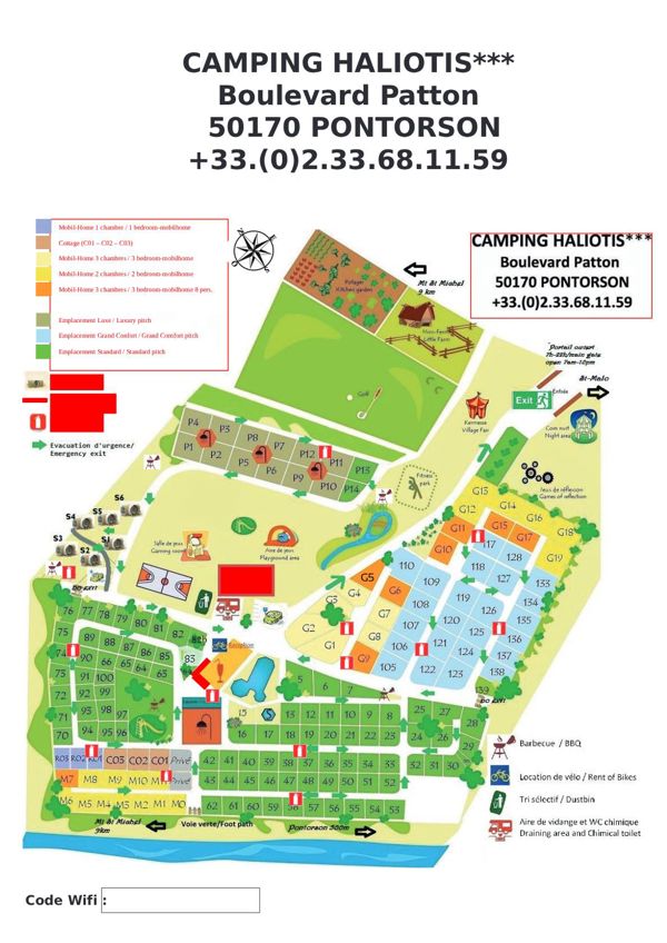 Lageplan von Haliotis
