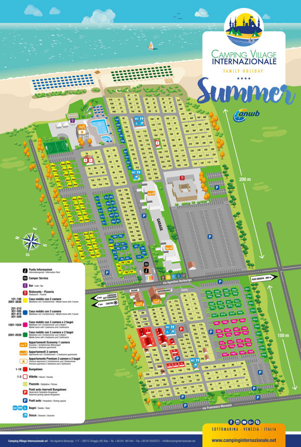 Lageplan von Internazionale Chioggia