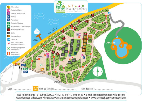 Lageplan von Kanôpée Village