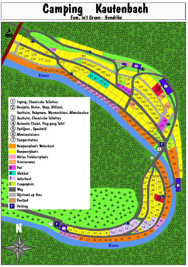 Lageplan von Kautenbach