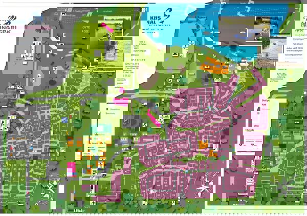 Lageplan von Knaus campingpark Oyten am See