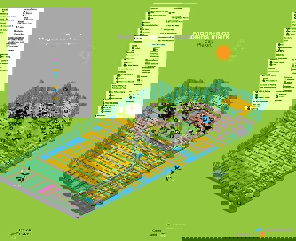 Lageplan von Kongernes Feriepark