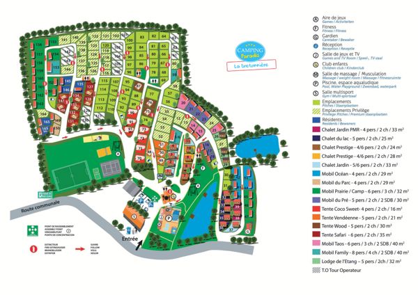 Lageplan von La Bretonnière
