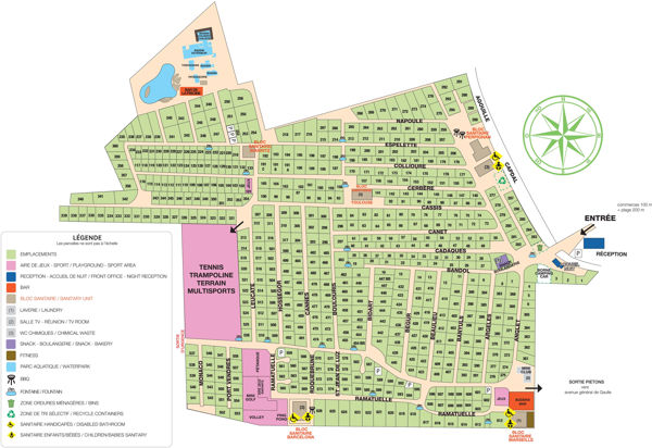 Lageplan von La Chapelle