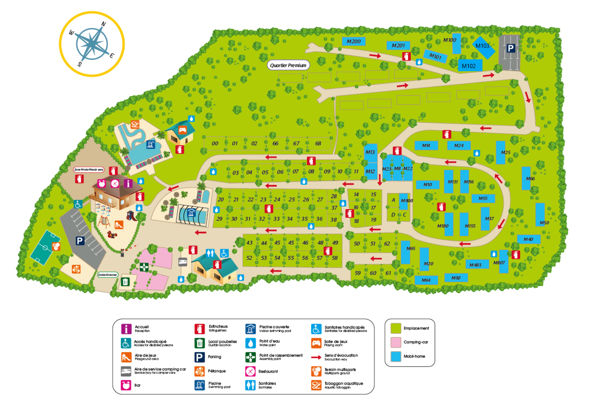 Lageplan von La Pelonie