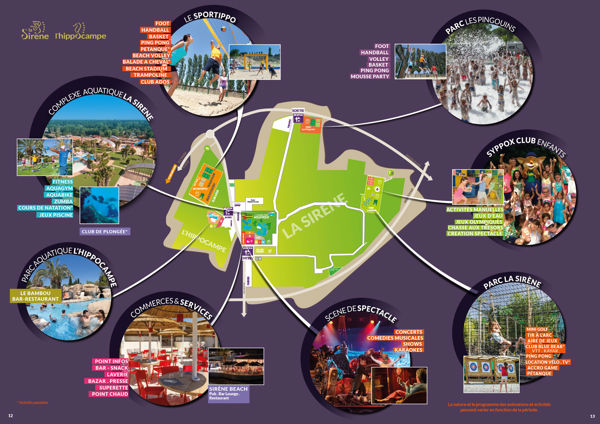 Lageplan von La Sirène