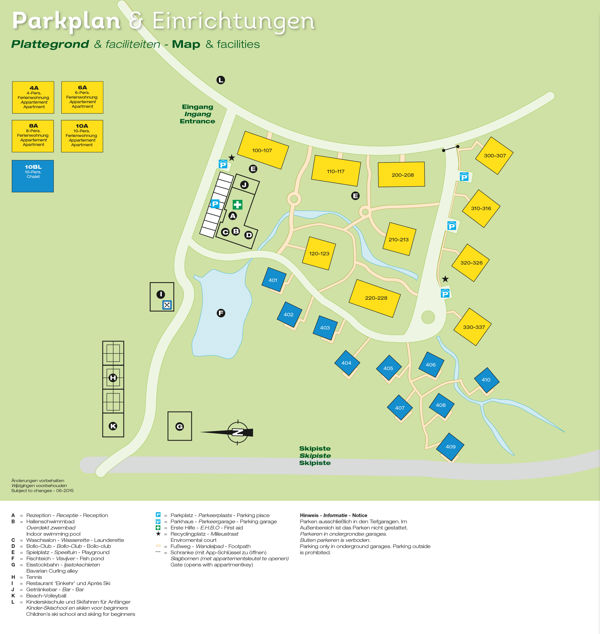 Lageplan von Landal Bad Kleinkirchheim