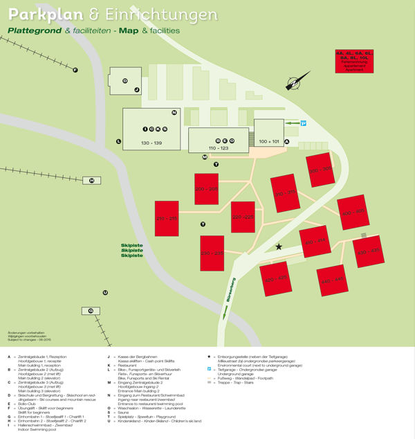 Lageplan von Landal Brandnertal
