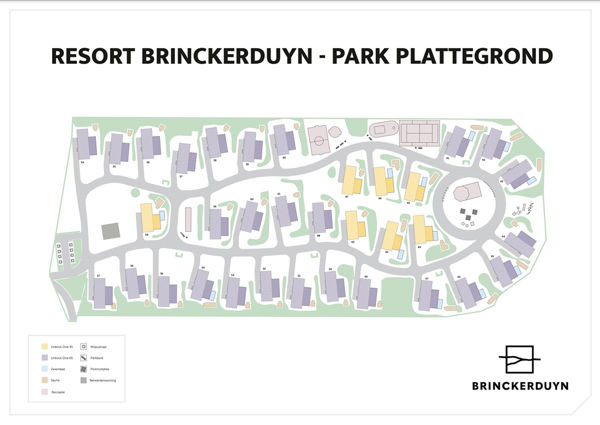 Lageplan von Landal Brinckerduyn