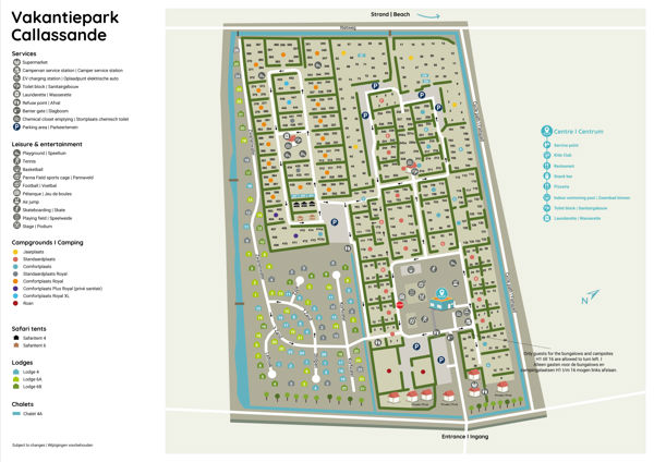 Lageplan von Landal Callassande