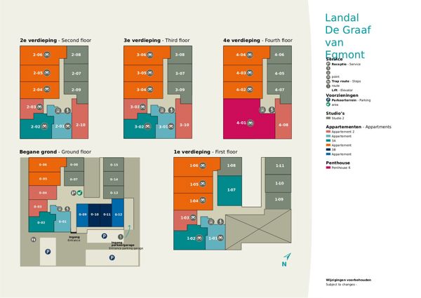 Lageplan von Landal De Graaf van Egmont